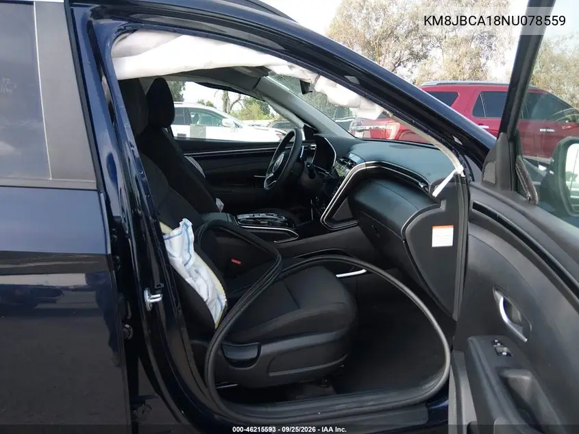 2022 HYUNDAI TUCSON VIN KM8JBCA18NU078559 — фото 5