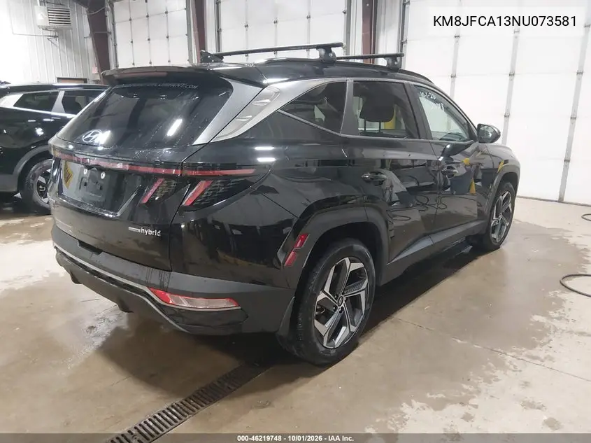 2022 HYUNDAI TUCSON VIN KM8JFCA13NU073581 — фото 4