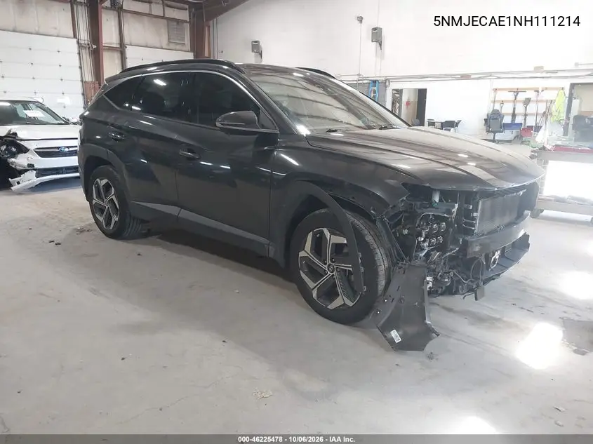 HYUNDAI TUCSON 2022, VIN 5NMJECAE1NH111214