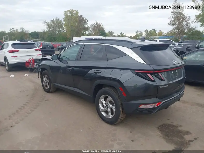 2022 HYUNDAI TUCSON VIN 5NMJBCAE2NH123980 — фото 3