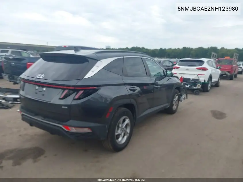 2022 HYUNDAI TUCSON VIN 5NMJBCAE2NH123980 — фото 4