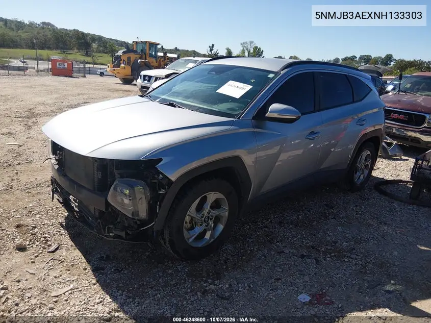 2022 HYUNDAI TUCSON VIN 5NMJB3AEXNH133303 — фото 2