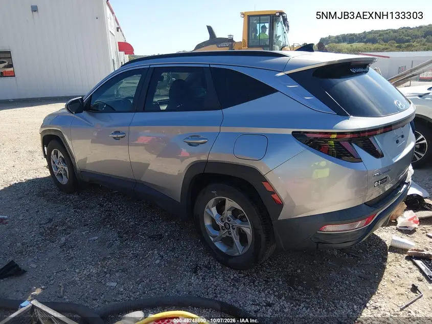 2022 HYUNDAI TUCSON VIN 5NMJB3AEXNH133303 — фото 3