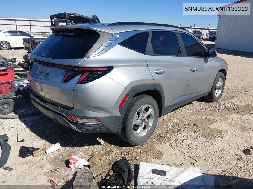 2022 HYUNDAI TUCSON VIN 5NMJB3AEXNH133303 — фото 4