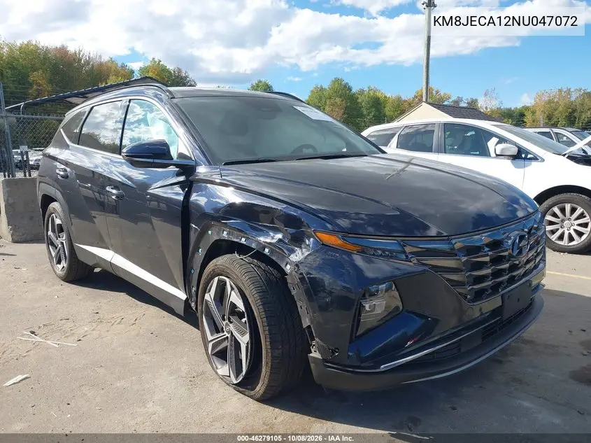 HYUNDAI TUCSON 2022, VIN KM8JECA12NU047072