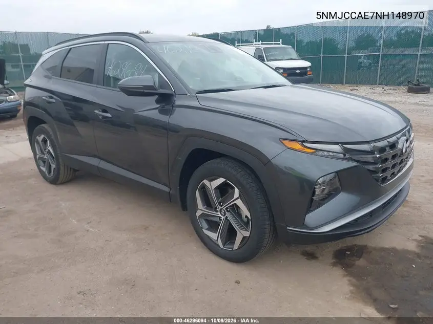 HYUNDAI TUCSON 2022, VIN 5NMJCCAE7NH148970