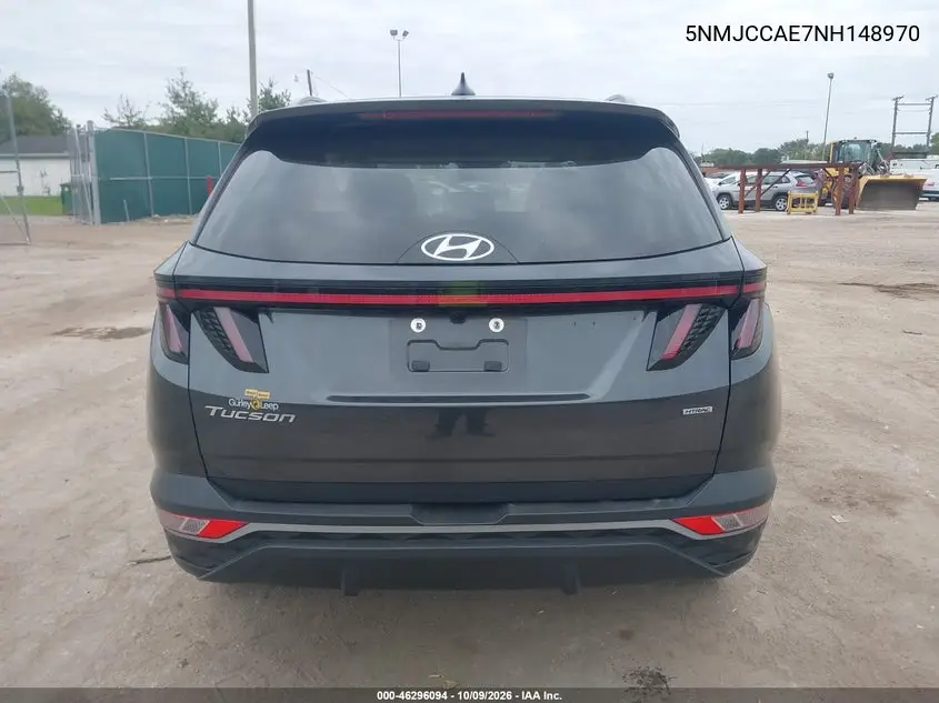 2022 HYUNDAI TUCSON VIN 5NMJCCAE7NH148970 — фото 16