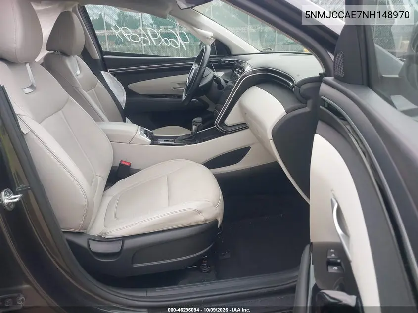 2022 HYUNDAI TUCSON VIN 5NMJCCAE7NH148970 — фото 5