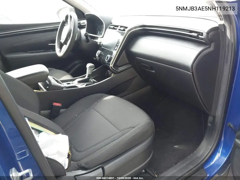 2022 HYUNDAI TUCSON VIN 5NMJB3AE5NH119213 — фото 5
