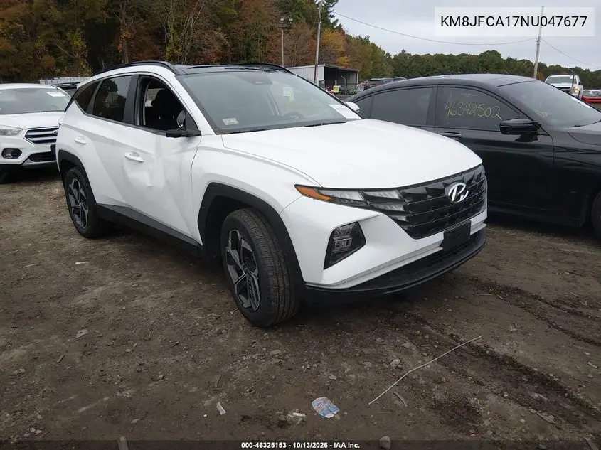 HYUNDAI TUCSON 2022, VIN KM8JFCA17NU047677