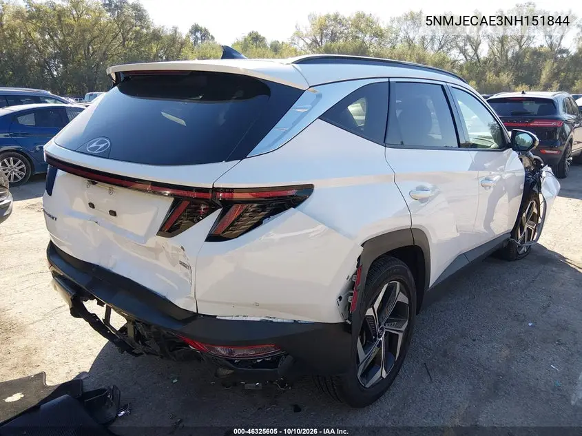 2022 HYUNDAI TUCSON VIN 5NMJECAE3NH151844 — фото 4
