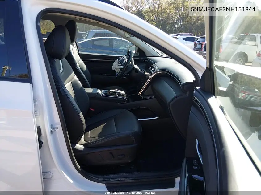 2022 HYUNDAI TUCSON VIN 5NMJECAE3NH151844 — фото 5