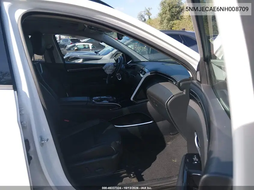 2022 HYUNDAI TUCSON VIN 5NMJECAE6NH008709 — фото 5