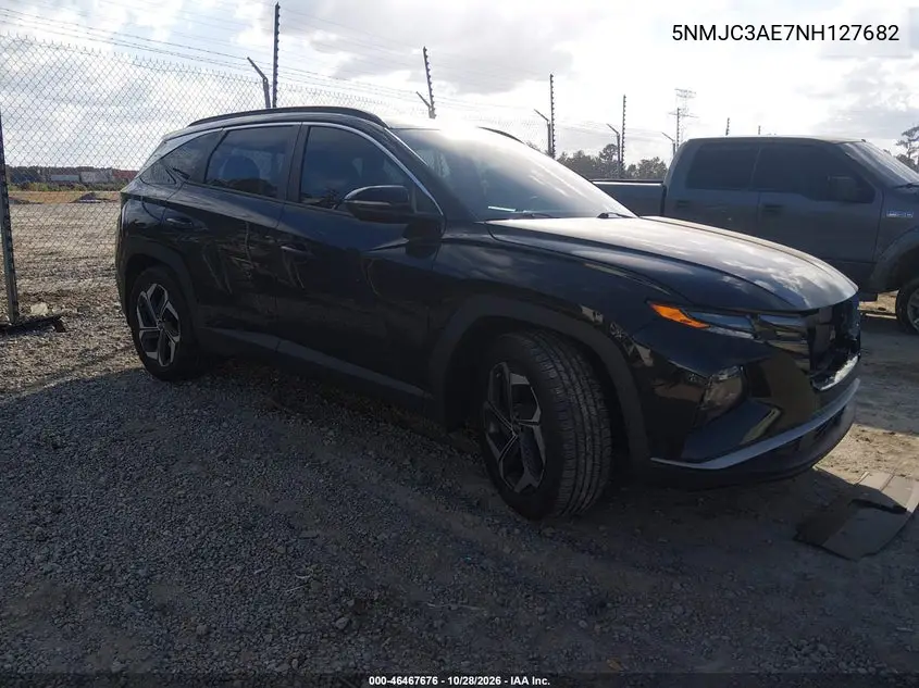 HYUNDAI TUCSON 2022, VIN 5NMJC3AE7NH127682