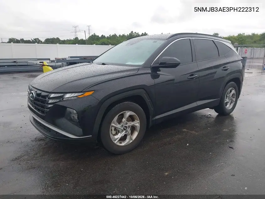 2023 HYUNDAI TUCSON VIN 5NMJB3AE3PH222312 — фото 2