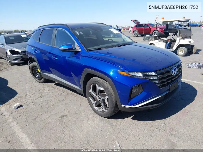 HYUNDAI TUCSON 2023, VIN 5NMJF3AE8PH201752