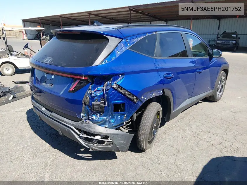 2023 HYUNDAI TUCSON VIN 5NMJF3AE8PH201752 — фото 4