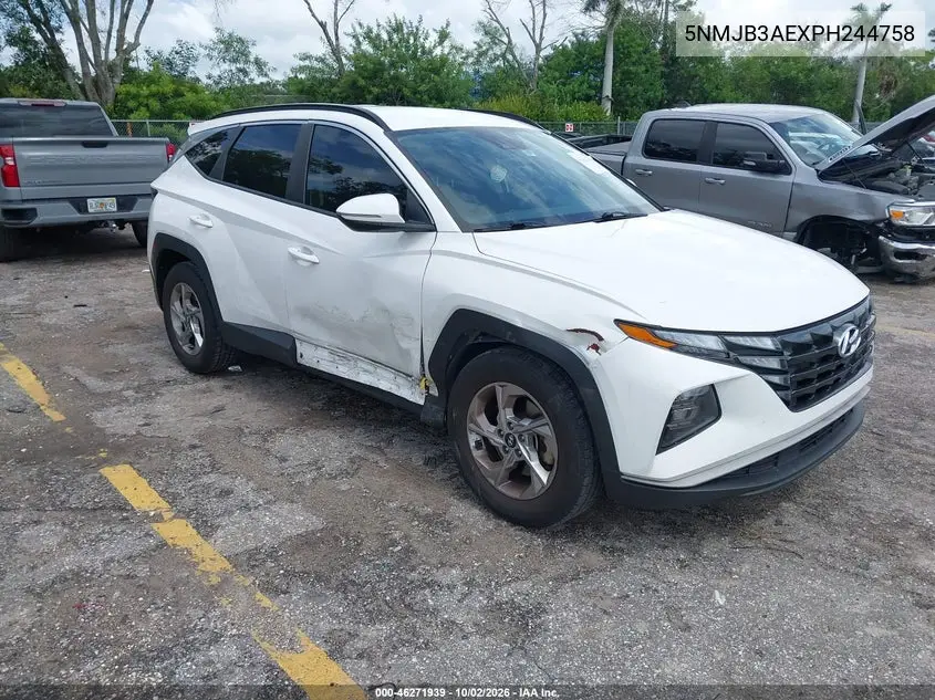 HYUNDAI TUCSON 2023, VIN 5NMJB3AEXPH244758