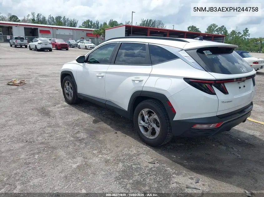 2023 HYUNDAI TUCSON VIN 5NMJB3AEXPH244758 — фото 3