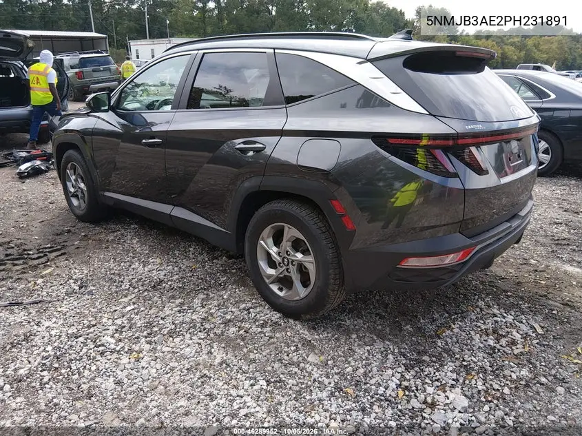 2023 HYUNDAI TUCSON VIN 5NMJB3AE2PH231891 — фото 3