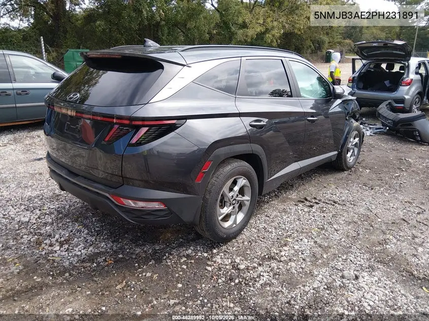 2023 HYUNDAI TUCSON VIN 5NMJB3AE2PH231891 — фото 4