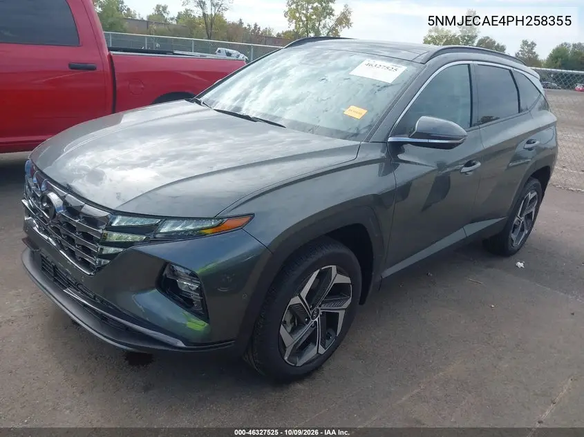 2023 HYUNDAI TUCSON VIN 5NMJECAE4PH258355 — фото 2