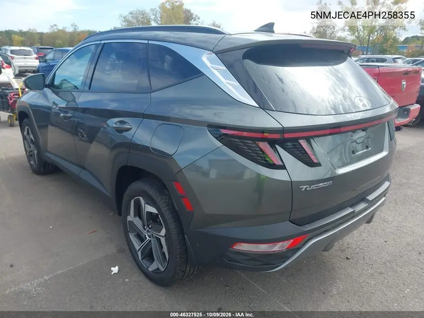 2023 HYUNDAI TUCSON VIN 5NMJECAE4PH258355 — фото 3