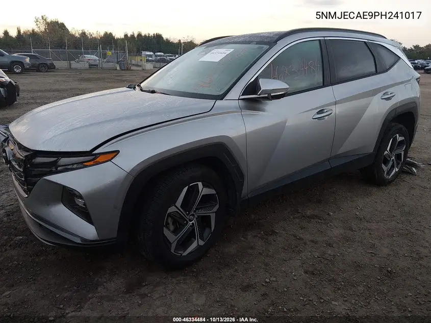 2023 HYUNDAI TUCSON VIN 5NMJECAE9PH241017 — фото 2