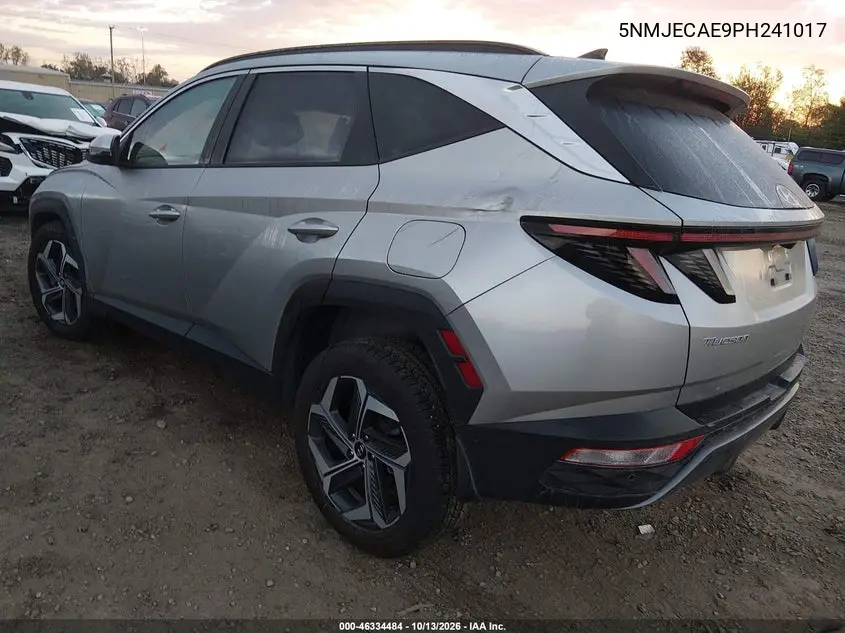 2023 HYUNDAI TUCSON VIN 5NMJECAE9PH241017 — фото 3