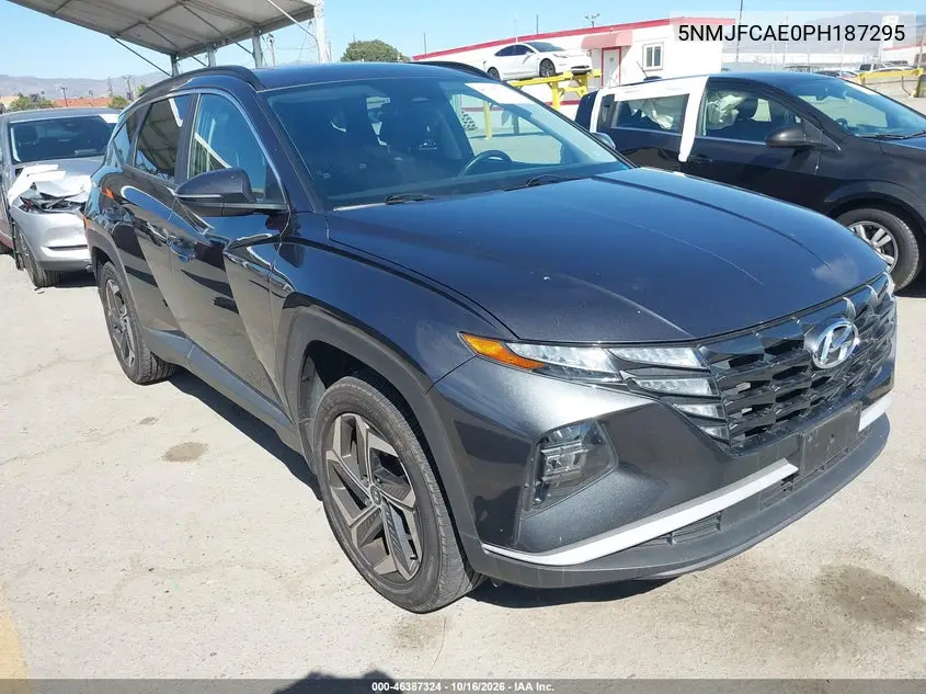 HYUNDAI TUCSON 2023, VIN 5NMJFCAE0PH187295