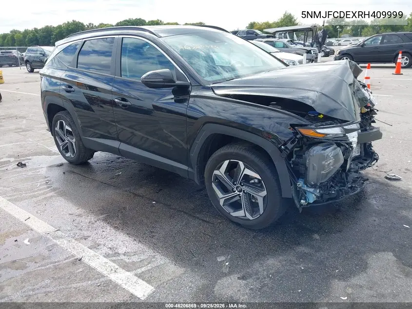 HYUNDAI TUCSON 2024, VIN 5NMJFCDEXRH409999