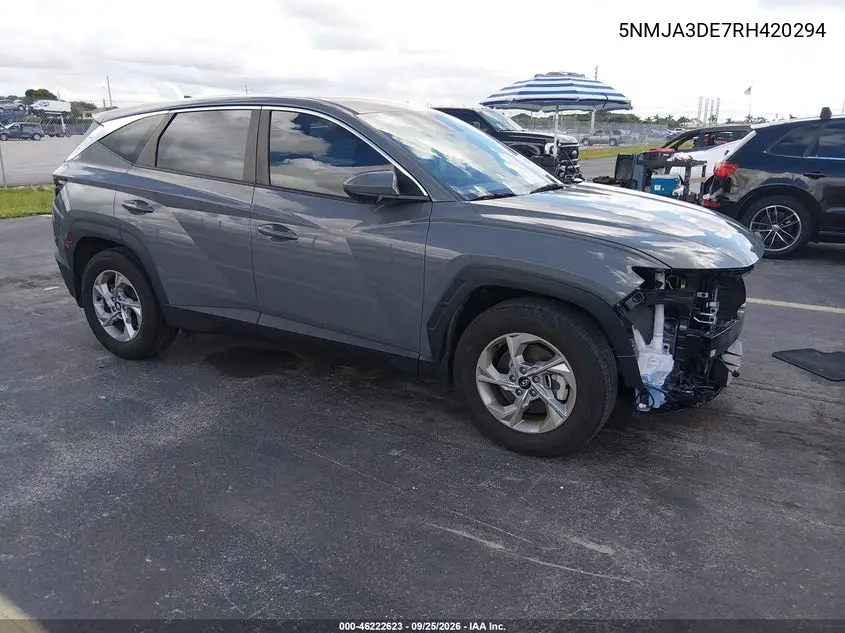 HYUNDAI TUCSON 2024, VIN 5NMJA3DE7RH420294