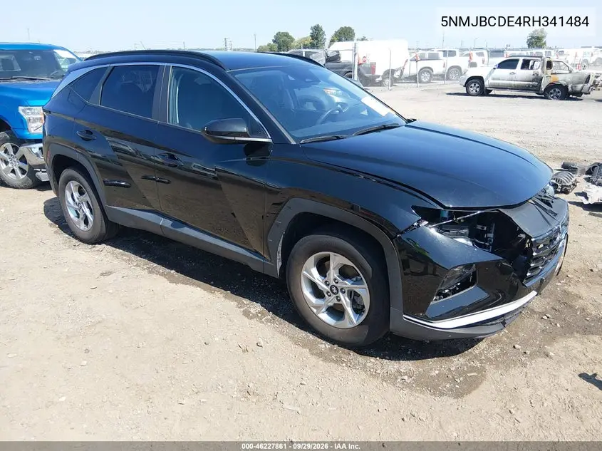 HYUNDAI TUCSON 2024, VIN 5NMJBCDE4RH341484