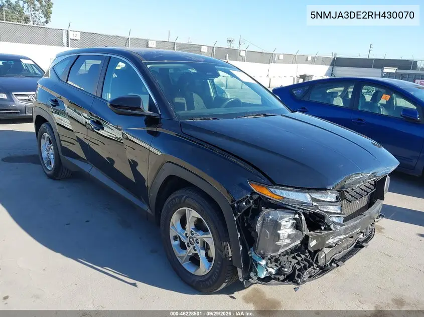 HYUNDAI TUCSON 2024, VIN 5NMJA3DE2RH430070