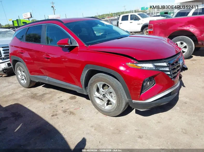 HYUNDAI TUCSON 2024, VIN KM8JB3DE4RU352411