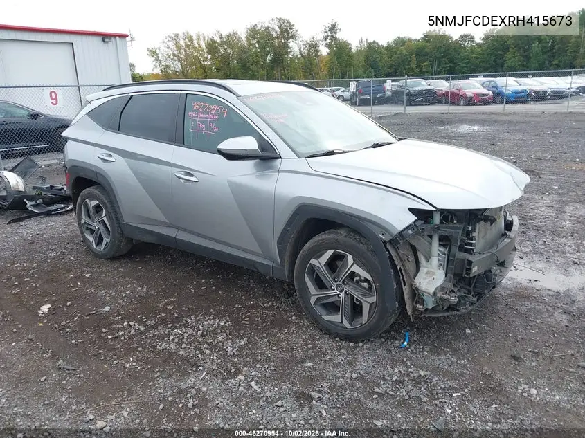 HYUNDAI TUCSON 2024, VIN 5NMJFCDEXRH415673