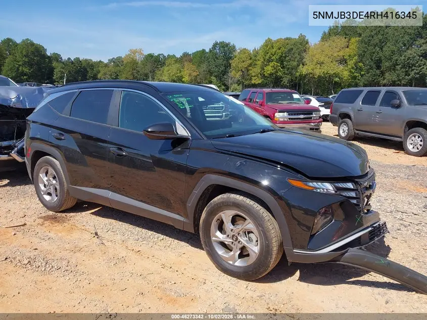 HYUNDAI TUCSON 2024, VIN 5NMJB3DE4RH416345