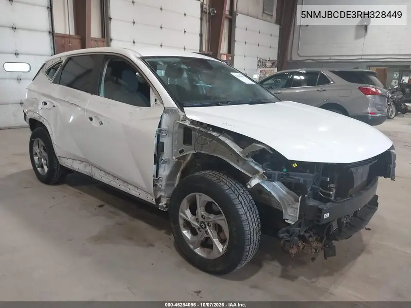 HYUNDAI TUCSON 2024, VIN 5NMJBCDE3RH328449