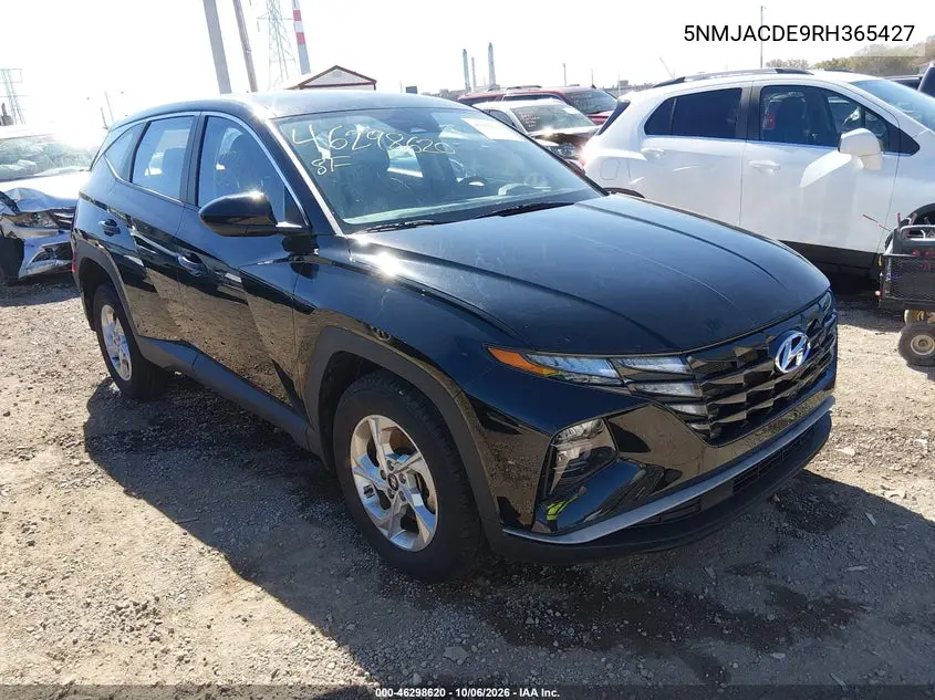 HYUNDAI TUCSON 2024, VIN 5NMJACDE9RH365427