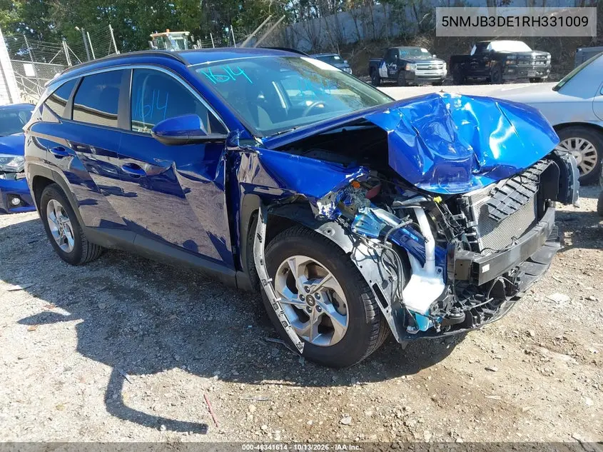 HYUNDAI TUCSON 2024, VIN 5NMJB3DE1RH331009
