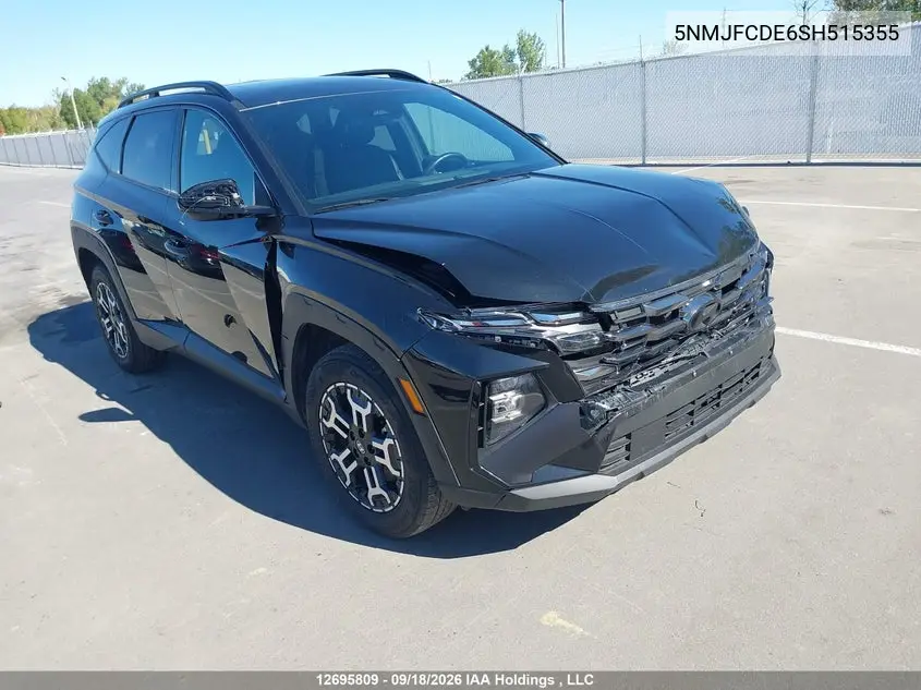 HYUNDAI TUCSON 2025, VIN 5NMJFCDE6SH515355