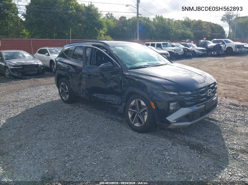 HYUNDAI TUCSON 2025, VIN 5NMJBCDE0SH562893