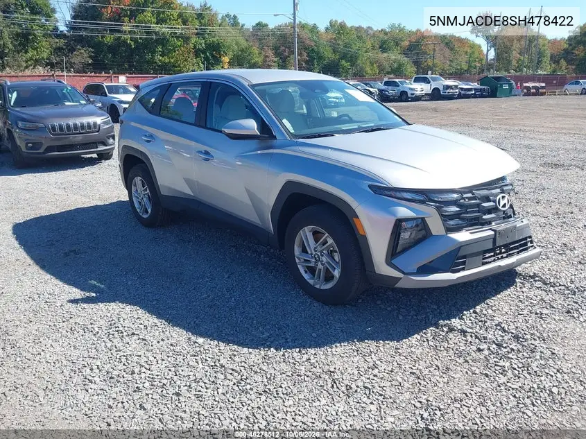 HYUNDAI TUCSON 2025, VIN 5NMJACDE8SH478422