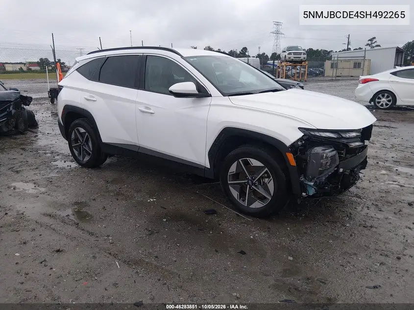 HYUNDAI TUCSON 2025, VIN 5NMJBCDE4SH492265