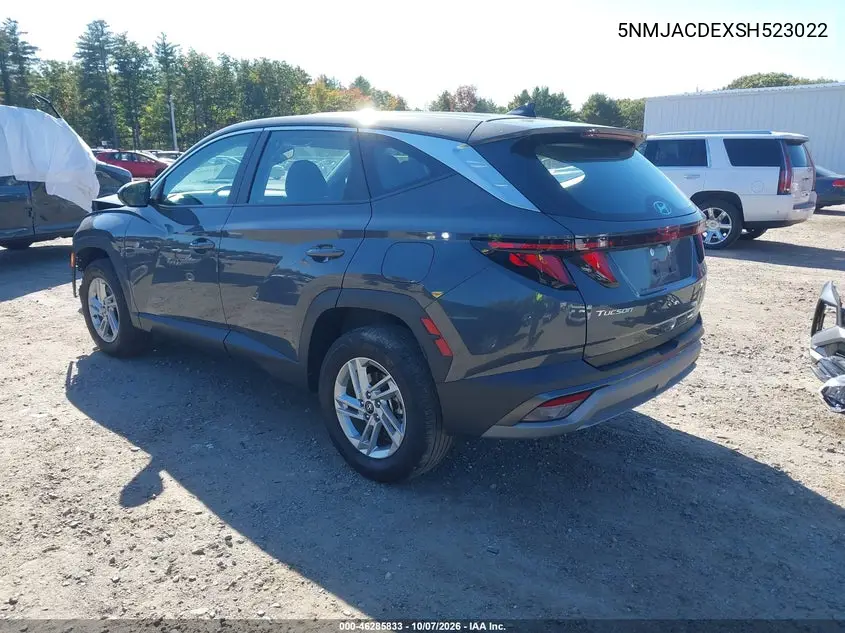 2025 HYUNDAI TUCSON VIN 5NMJACDEXSH523022 — фото 3