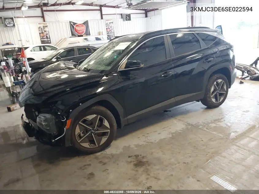 2025 HYUNDAI TUCSON VIN 3KMJC3DE6SE022594 — фото 2