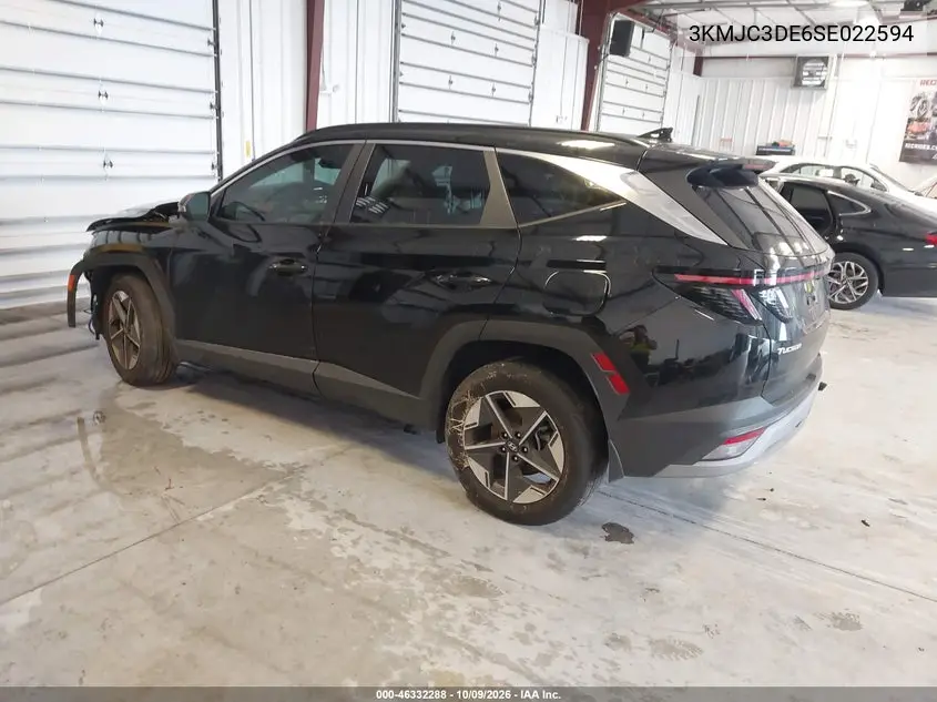 2025 HYUNDAI TUCSON VIN 3KMJC3DE6SE022594 — фото 3