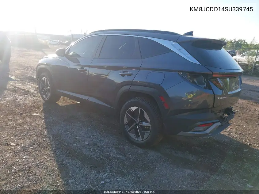 2025 HYUNDAI TUCSON VIN KM8JCDD14SU339745 — фото 3