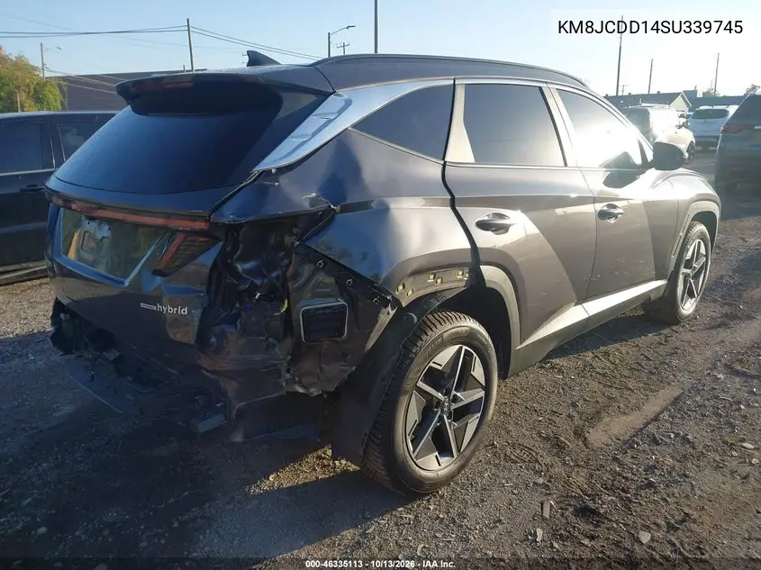 2025 HYUNDAI TUCSON VIN KM8JCDD14SU339745 — фото 4