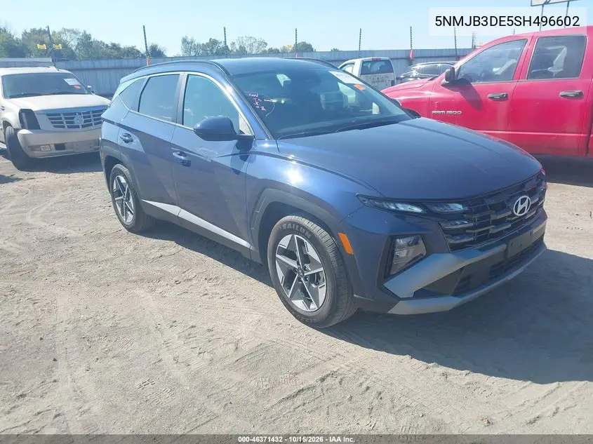 HYUNDAI TUCSON 2025, VIN 5NMJB3DE5SH496602